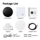BeOk BOT-R7B-XWIFI okos termosztát fekete, Wifi+RF