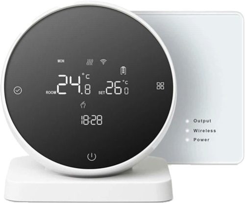 BeOk BOT-R7W-XWIFI okos termosztát fehér, Wifi+RF