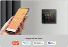 BeOk TCB38-WIFI-WPB okos termosztát,fekete, wifi
