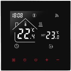 BeOk TDR89B-WIFI-WPB   OKOS TERMOSZTÁT fekete, wifi